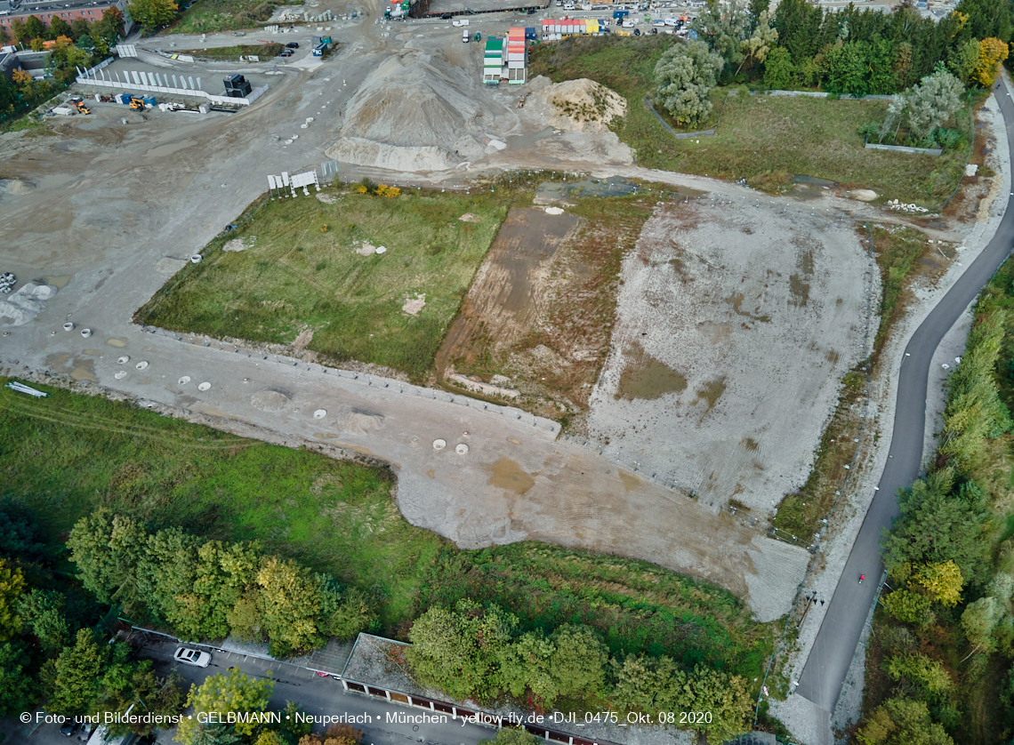 09.10.2020 - Baustelle Alexisqaurtier und Pandion Verde in Neuperlach 09.10.2020 - Baustelle Alexisqaurtier und Pandion Verde in Neuperlach